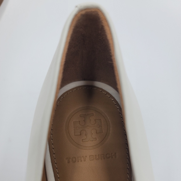 Tory Burch 2 Benton Ballet Flat New Ivory - Picture 5 of 8